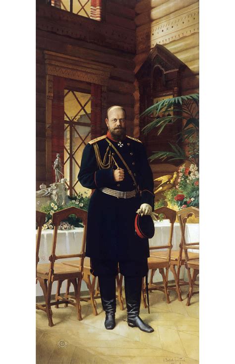 Александр III в живописи и литературе.