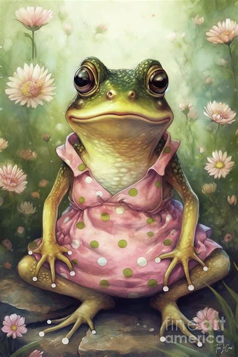 The Frog Prince Watercolor Art By Artist Jean Weiner Artofit