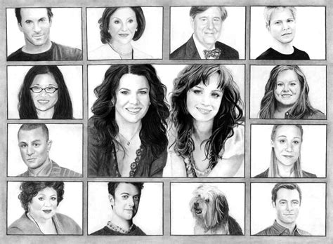 Gilmore Girls Cast by kitsunegari16 on DeviantArt