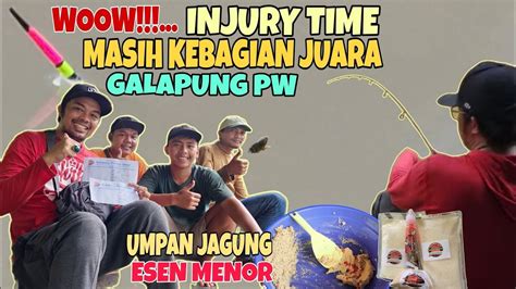 Woowinjury Time Umpan Jagung Esen Menor Kebagian Amplop Juara