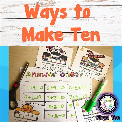 Ways To Make Ten Activities And Game Made By Teachers