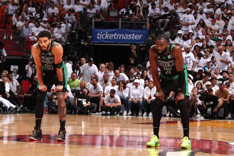 Jaylen Brown And Jayson Tatum Shine In Game Win Over Miami Heat Slam