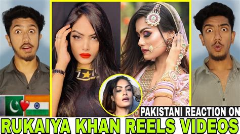 Pakistan Reaction On Rukaiya Khan Latest Instagram Reels Reaction