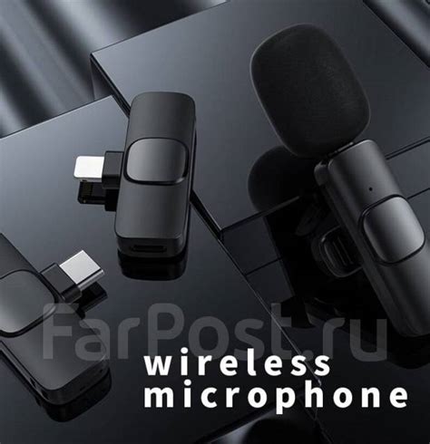Петличный микрофон беспроводной петличка для iPhone, новый, в наличии ...