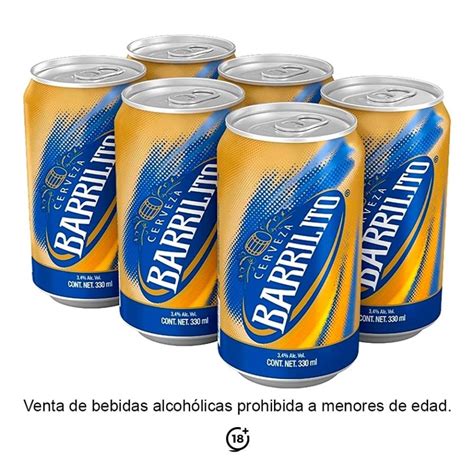 Cervezas Barrilito 6 Latas De 330 Ml C U Walmart