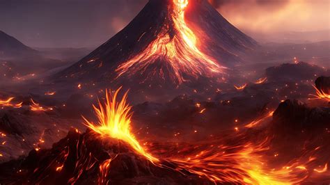 Download Volcano, Fire, Lava. Royalty-Free Stock Illustration Image - Pixabay