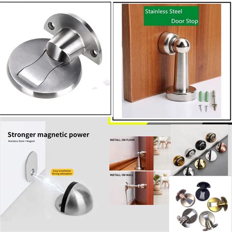 Jual Door Stop Magnet Stopper Penahan Pintu Ganjal Pengaman Baut Tempel