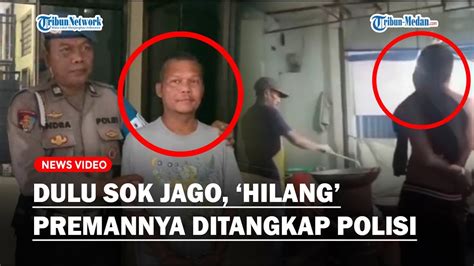 INI TAMPANG Pria Yang Minta Uang Dan Ancam Pecahkan Gerobak Pedagang