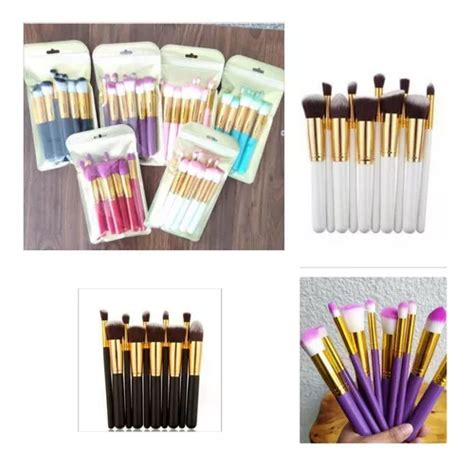 Set De Brochas Kabuki Brocha Suave Maquillaje Profesional Mercadolibre