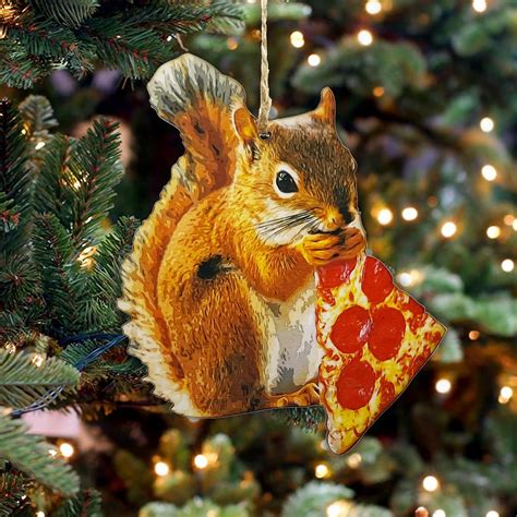 Pizza Rat Ornament - Etsy