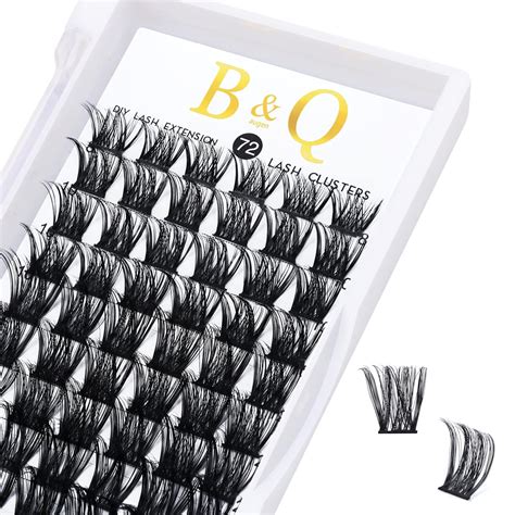 Amazon Lash Clusters B05 72 Cluster Lashes Mixed Tray DIY Eyelash