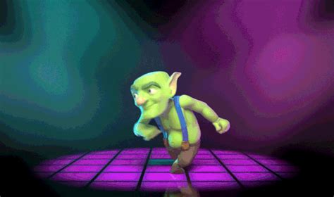 Supercell Clash Royale Dancing Goblin Event Identity On Behance