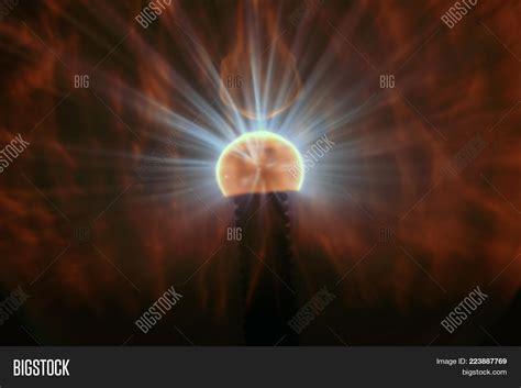 Close View Plasma Lamp Image & Photo (Free Trial) | Bigstock