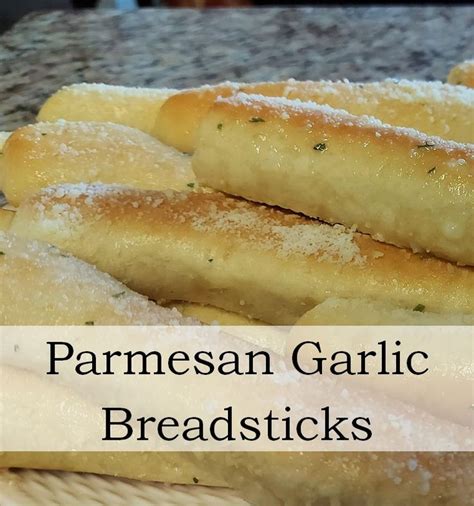 Garlic Parmesan Breadsticks Delicious And Easy Recipe