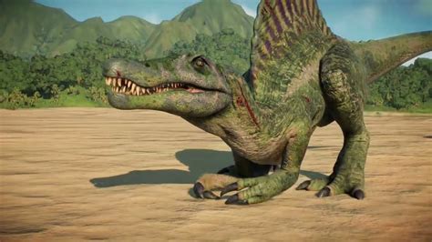 Spino Vs Giga Jurassic World Evolution 2 YouTube