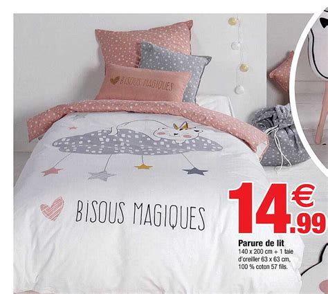 Offre Parure De Lit Chez Bazarland