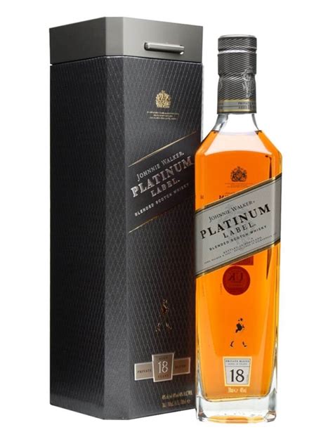 Johnnie Walker Year Old Platinum Label Blended Scotch Whisky Malthound