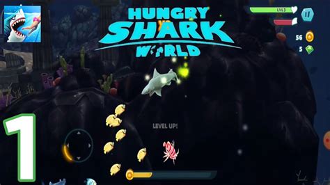 Hungry Shark World Gameplay Walkthrough Part 1 Ios Android Youtube