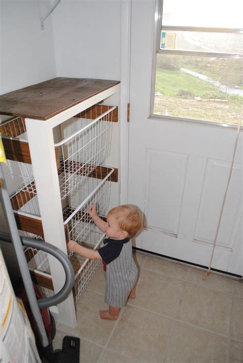 Modern Laundry Basket Sorter Ana White