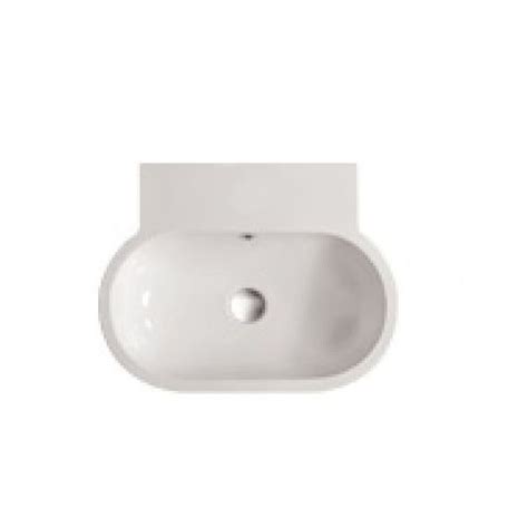 Wand Waschbecken Sc Ceramica Globo Keramik Oval Modern