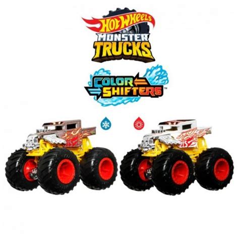 ᐒ Машинка позашляховик Hot Wheels Monster Trucks серії Зміни колір в асортименті HGX