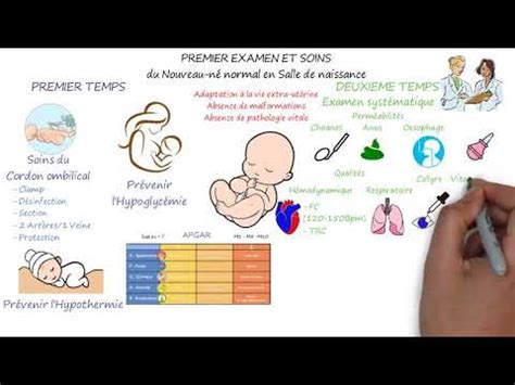 Premier Examen Et Soins Du Nouveau Ne Normal En Salle De Naissance