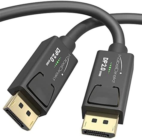 KabelDirekt 8K DisplayPort Kabel DP Kabel Mit Spezieller A I S