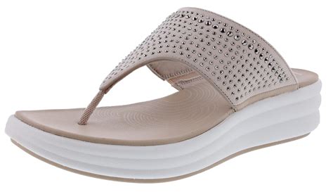 Clarks Cloudsteppers Drift Jaunt Wedge Sandals Womens Shoe City