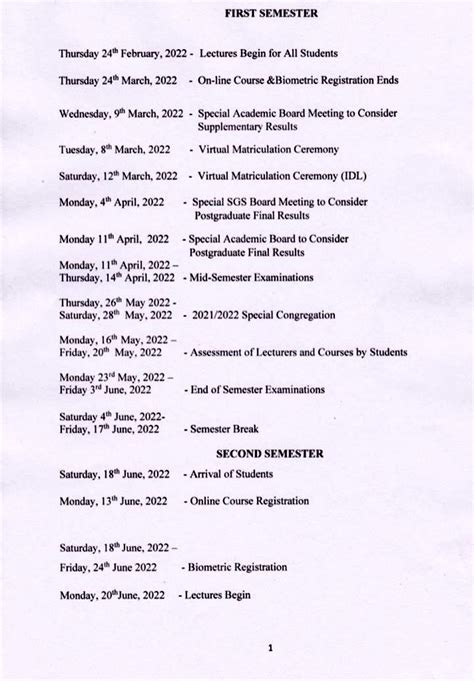 Knust Revised Academic Calendar For 2021 2022 Released Thriller News Gh