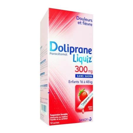 Doliprane Liquiz Mg Sticks Nom De La Pharmacie En Variable