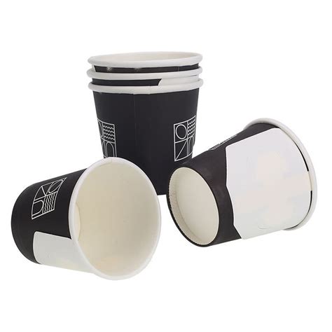 Custom Logo Printed Disposable Single Wall Paper Coffee Cup With Handle