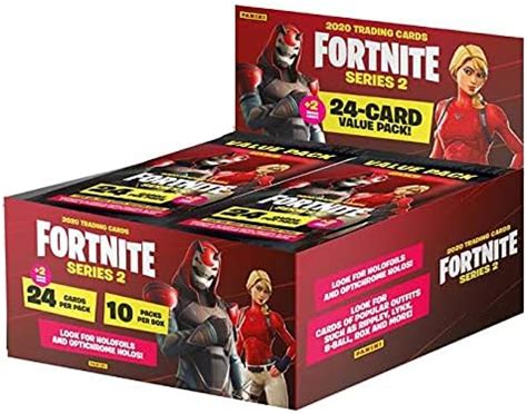 Panini Fortnite Series Trading Cards Fat Pack Box Amazon De Toys