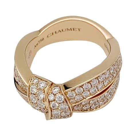 Bague Chaumet Liens S Duction Or Rose Et Anneau Pav Diamants