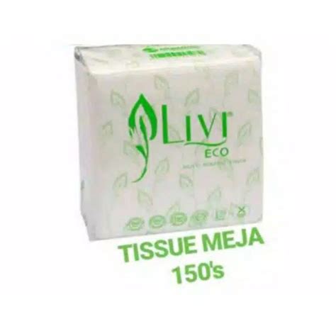 Jual Tissue Livi Eco Multi Purpose 150 Sheets TISSUE MEJA MAKAN