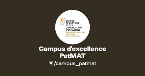 Campus D Excellence PatMAT Instagram Facebook Linktree