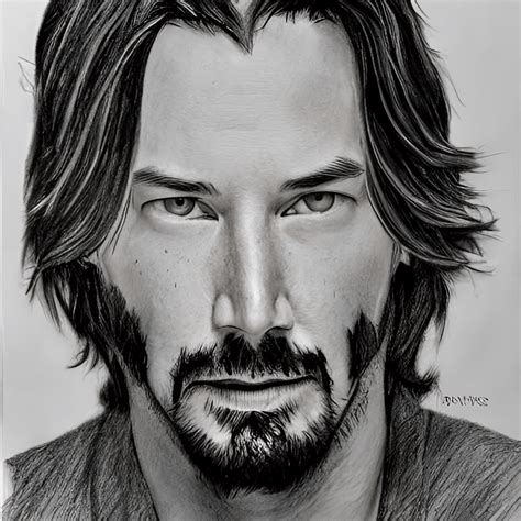 Keanu Reeves Drawing Pictures Make Drawing