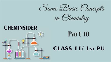 Some Basic Concepts In Chemistry Part Reaction In Solutions