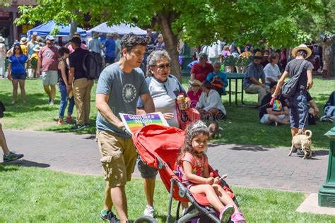 Gay Pride Parade Santa Fe New Mexico Editorial Photography Image Of