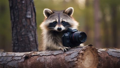 Raccoon Pictures Funny Raccoon Holding A Camera