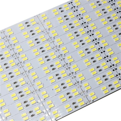 Led Hard Rigid Strip Light Double Row Pcs Leds Smd Super