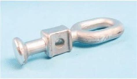 Transmission Line Hardware Accessories Hot DIP Galvanized Tangent Triangular Yoke Plate Ball Eye