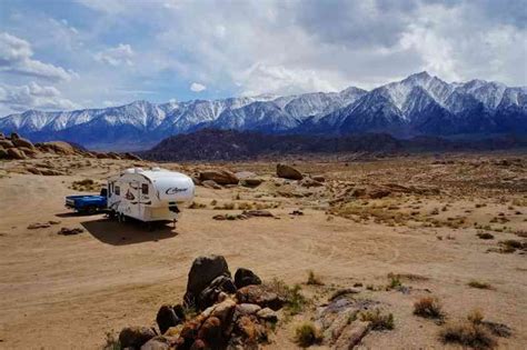 Boondocking At Alabama Hills Blm Near Lone Pine Ca California