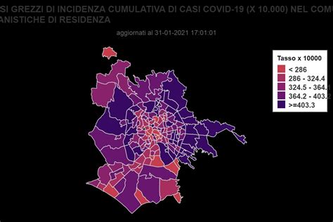 Covid Ecco La Mappa Aggiornata Dei Contagi Nel Nostro Quartiere