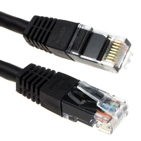 Kenable Flat Cat Ethernet Lan Patch Cable Low Profile Gigabit Rj