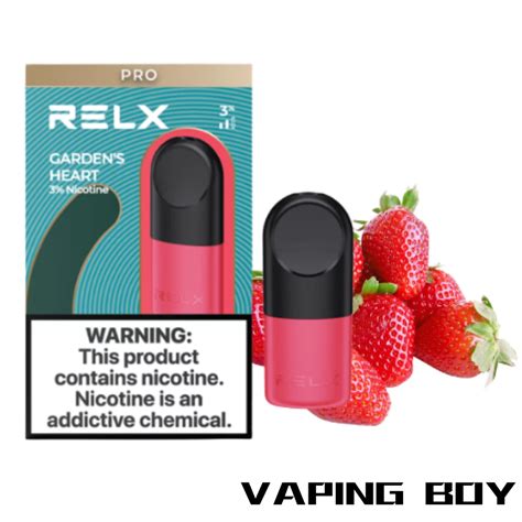 Relx Infinity Pod Strawberry Burst Vaping Boy