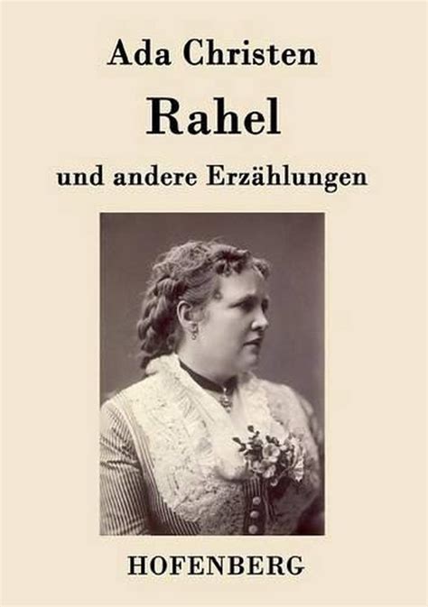 Rahel Und Andere Erz Hlungen By Ada Christen German Paperback Book