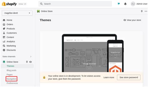 Add Blog To Shopify Navigation Menu