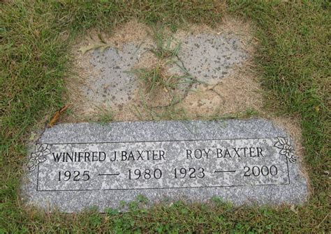 Roy Baxter 1923 2000 Find A Grave Memorial