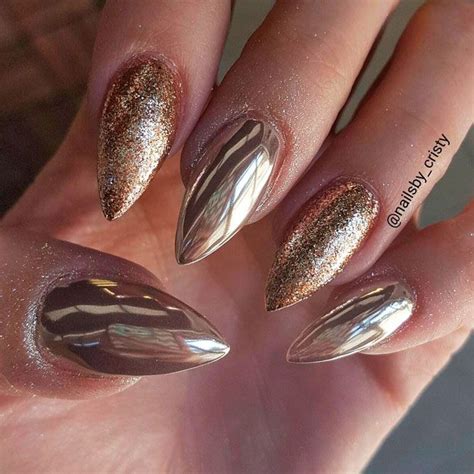 Golden Nail Art For Long Nails Picture Bright Nail Designs New Nail