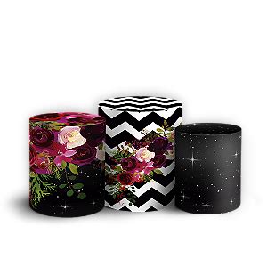 Trio Cilindro Cha De Lingerie Sublimado D Sublistamps Sublima O